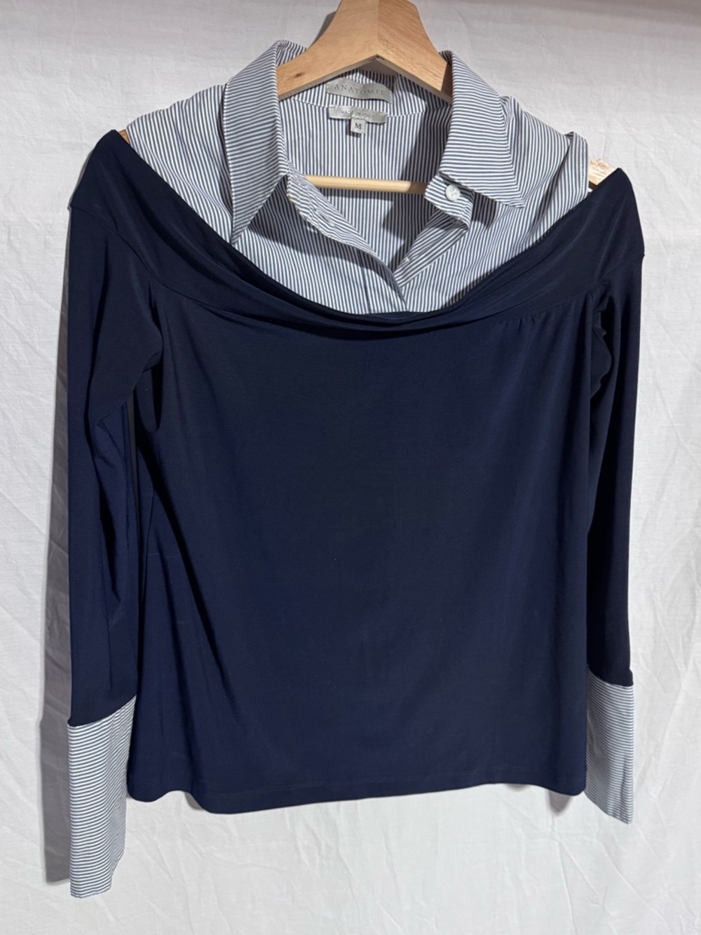 Anatomie off the shoulder two in one blouse Size Medium